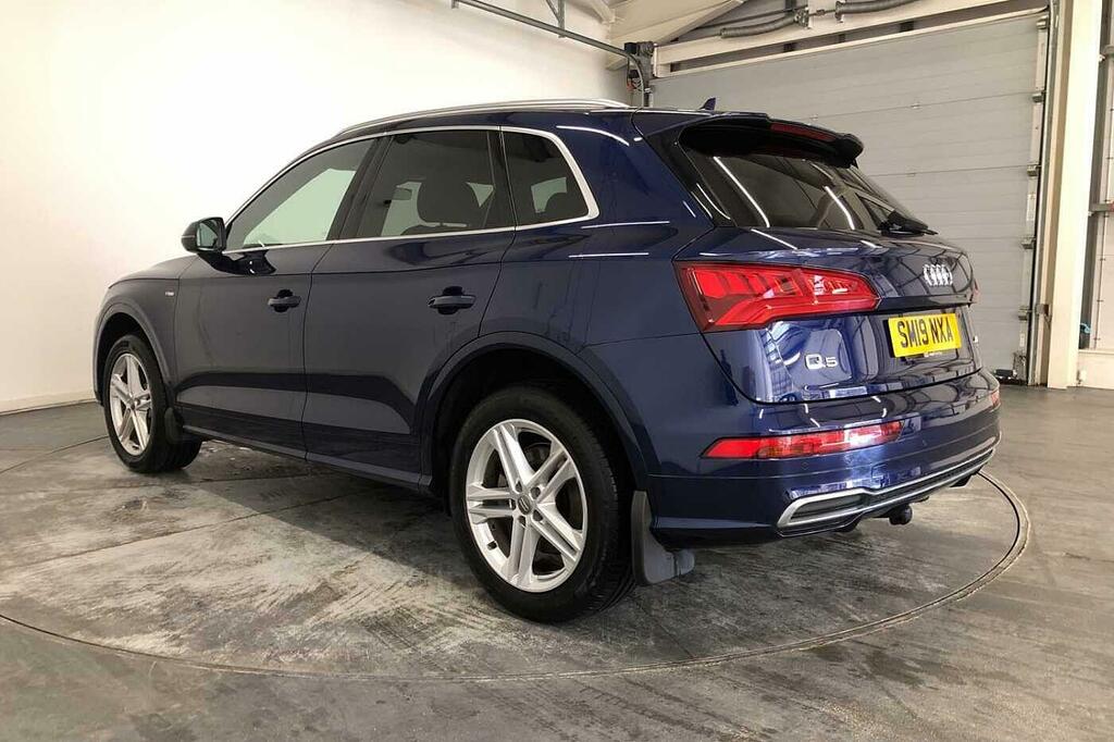 Audi Q5 40 Tdi Quattro S Line S Tronic SM19NXA Blue #3