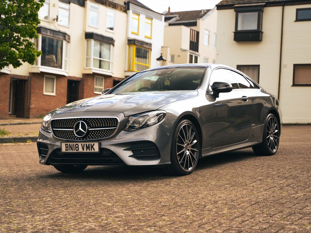 Mercedes-Benz E Class 3.0 E400 V6 Amg Line Premium Plus Coupe Petr Grey #4
