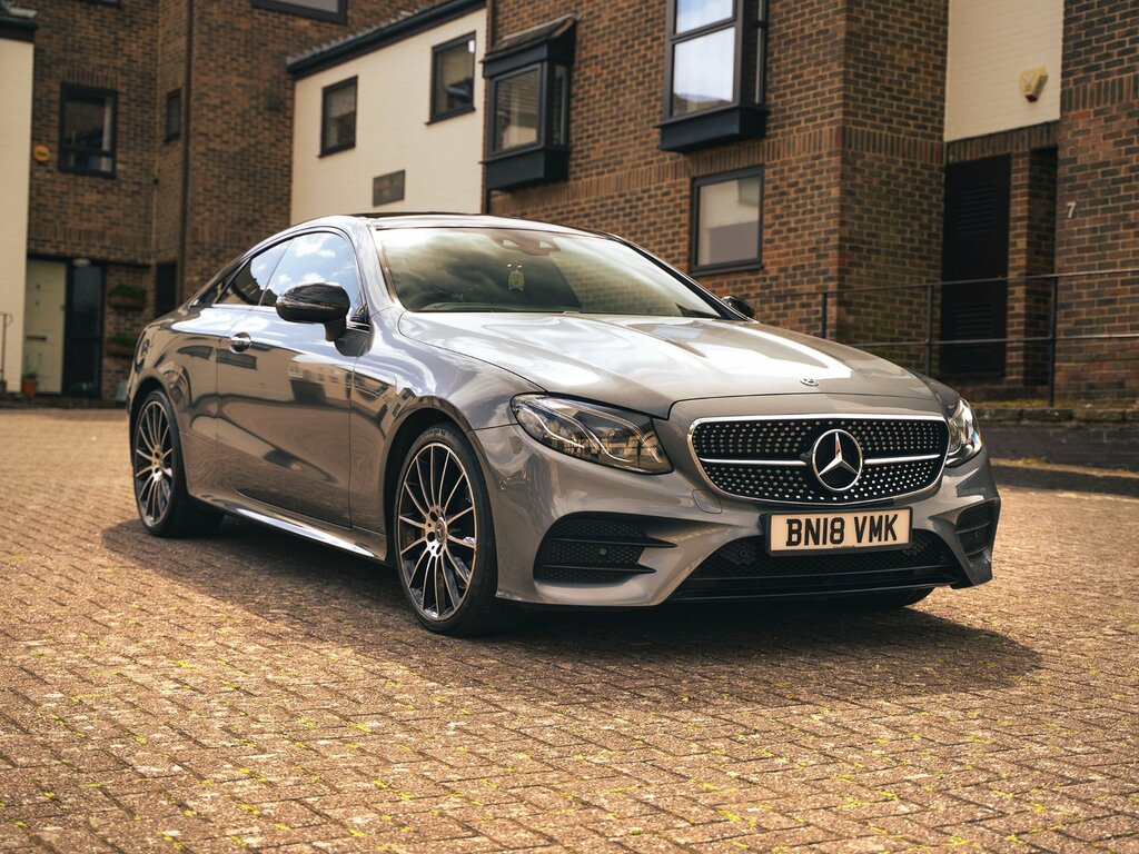 Mercedes-Benz E Class 3.0 E400 V6 Amg Line Premium Plus Coupe Petr Grey #2