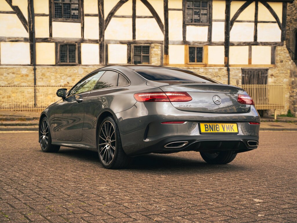 Mercedes-Benz E Class 3.0 E400 V6 Amg Line Premium Plus Coupe Petr Grey #5