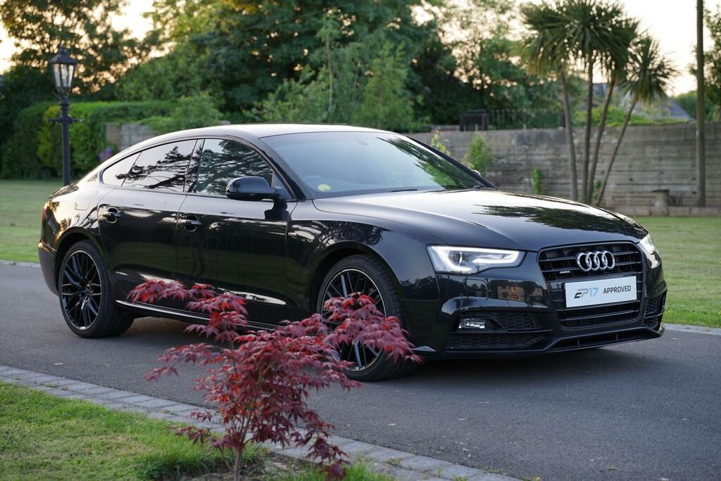 Audi A5 2.0 Tdi Black Edition Plus Sportback Quattro Euro Black #4