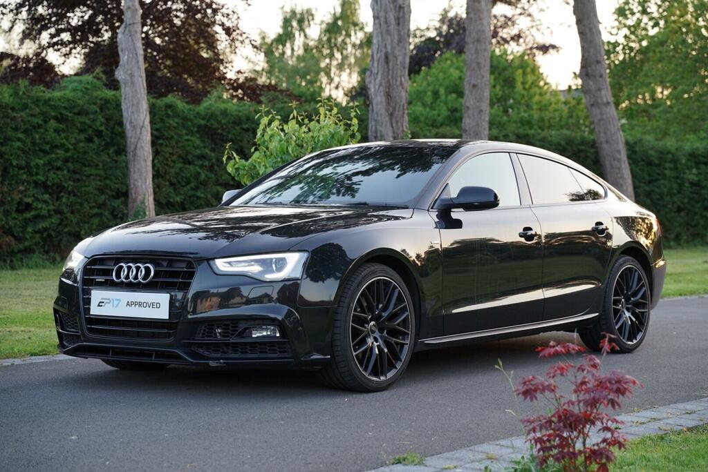 Audi A5 2.0 Tdi Black Edition Plus Sportback Quattro Euro Black #6