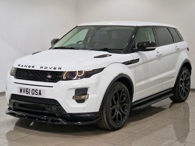 Land Rover Range Rover Evoque Sd4 Dynamic Fuji White White #3