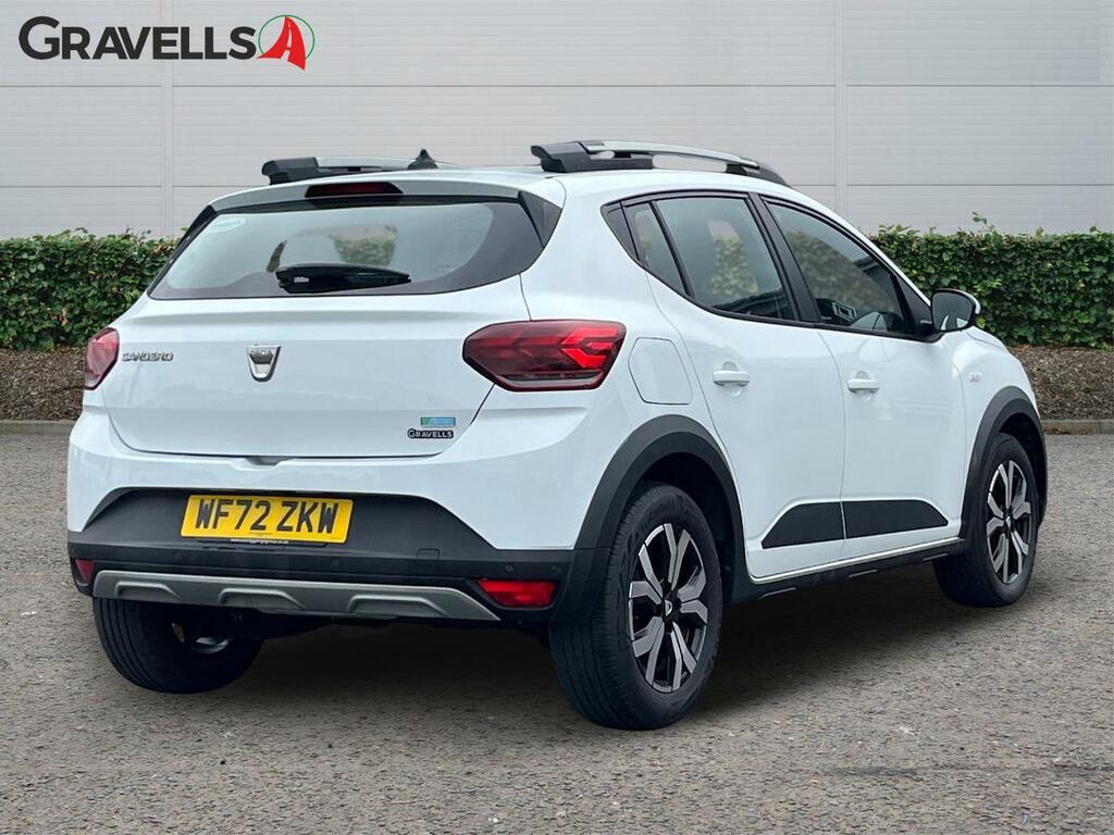 Dacia Sandero Stepway 1.0 Tce Prestige Hatchback Bi Fuel Euro White #3