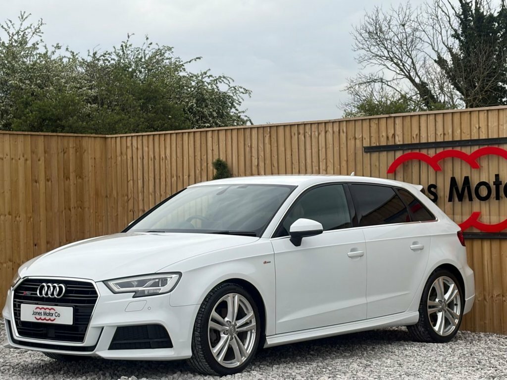 Audi A3 1L S Line White #3