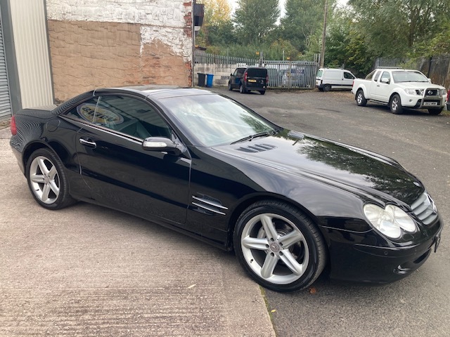Mercedes-Benz SL Class Convertible 3.7 Sl350 Black #4