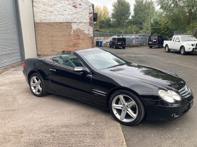 Mercedes-Benz SL Class Convertible 3.7 Sl350 Black