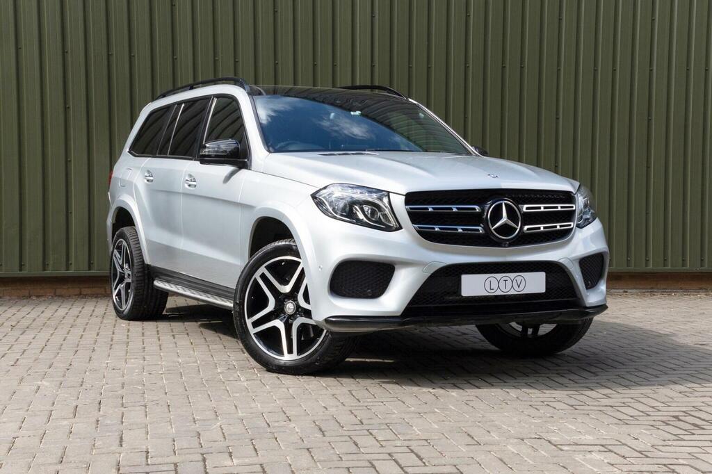 Mercedes-Benz GLS Class 3.0 Gls350d V6 Amg Line G-tronic 4Matic Euro 6 S Silver