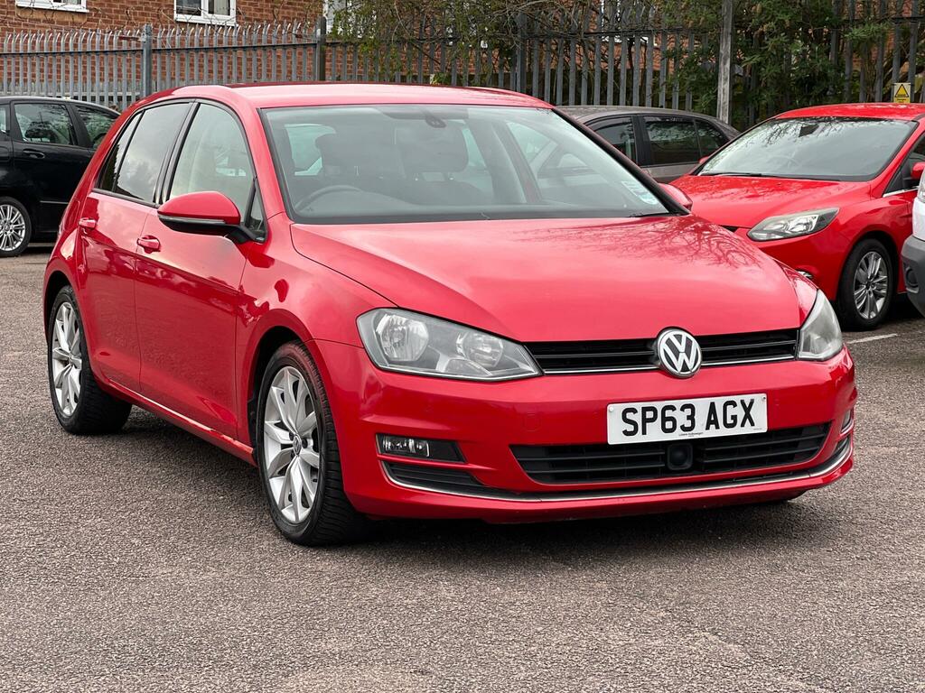 Volkswagen Golf 2.0 Tdi Bluemotion Tech Gt Euro 5 Ss SP63AGX Red #3