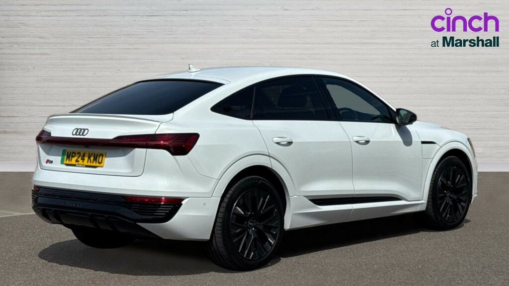 Audi Q8 e tron Q8 250Kw 50 Quattro 95Kwh Black Edition White #3