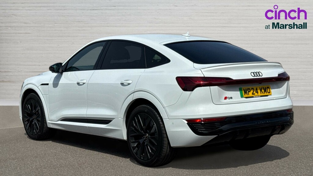 Audi Q8 e tron Q8 250Kw 50 Quattro 95Kwh Black Edition White #5