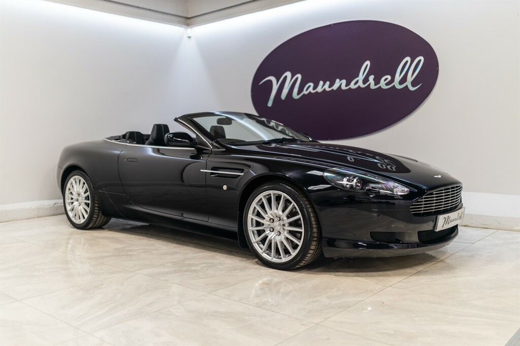 Aston Martin DB9 5.9 Volante Seq Eu4 394 Gkm, 450 Bh Black