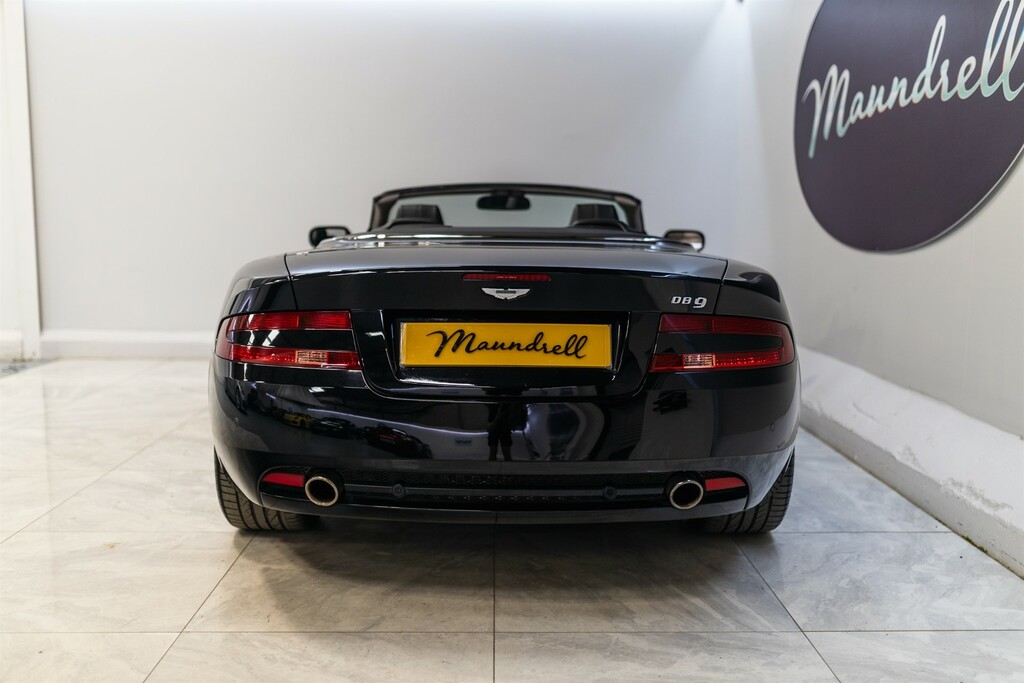 Aston Martin DB9 5.9 Volante Seq Eu4 394 Gkm, 450 Bh Black #6