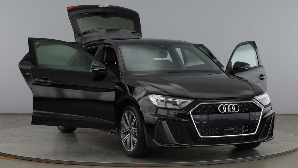 Audi A1 1.0 Tfsi 30 S Line Sportback S Tronic Euro 6 5-Doo Black #6