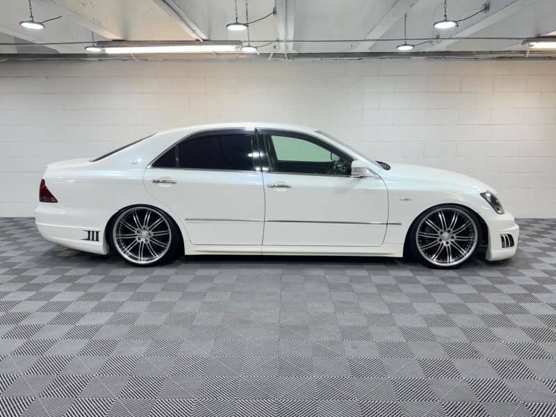 Toyota Crown Grs180 2.5 V6 Athlete Saloon Jdm Vip - 2004 54 White #6