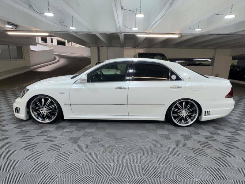 Toyota Crown Grs180 2.5 V6 Athlete Saloon Jdm Vip - 2004 54 White #3