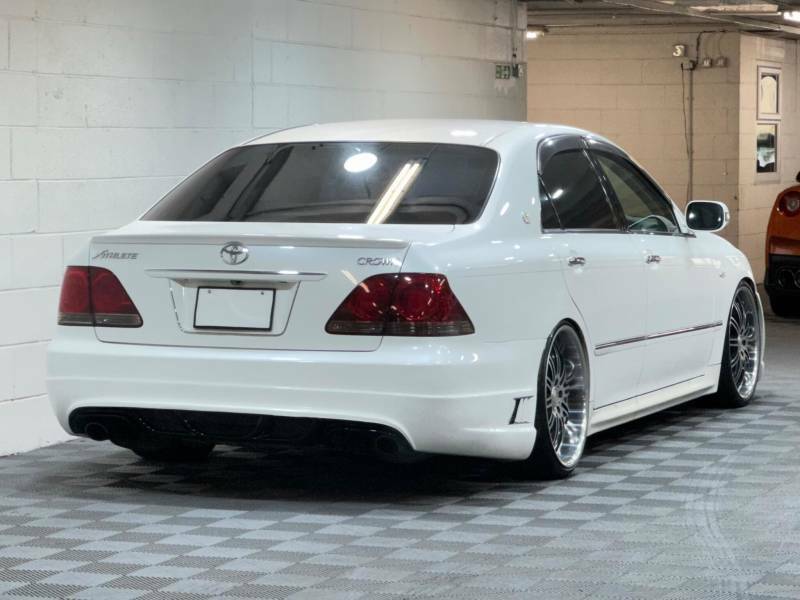 Toyota Crown Grs180 2.5 V6 Athlete Saloon Jdm Vip - 2004 54 White #5