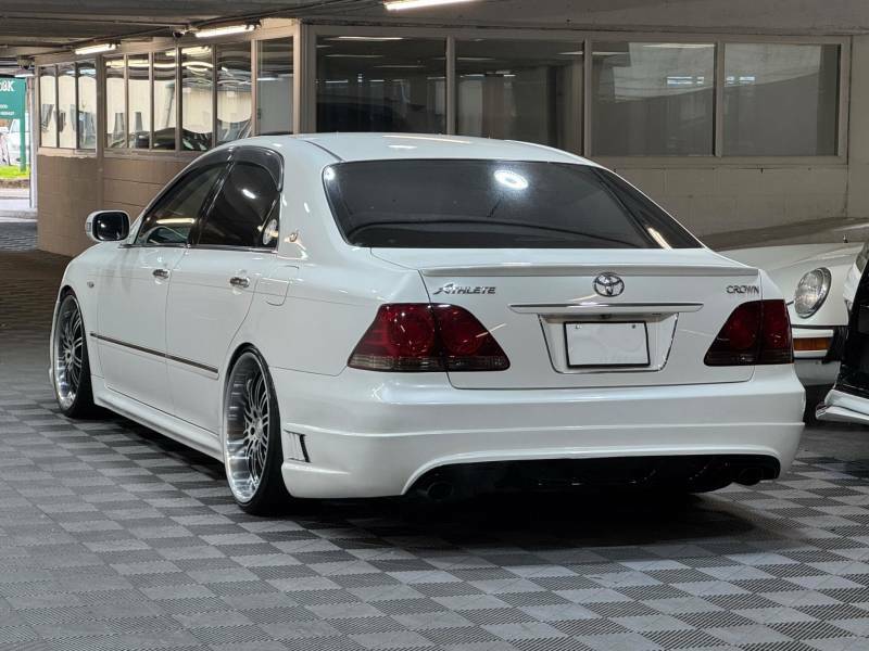 Toyota Crown Grs180 2.5 V6 Athlete Saloon Jdm Vip - 2004 54 White #4