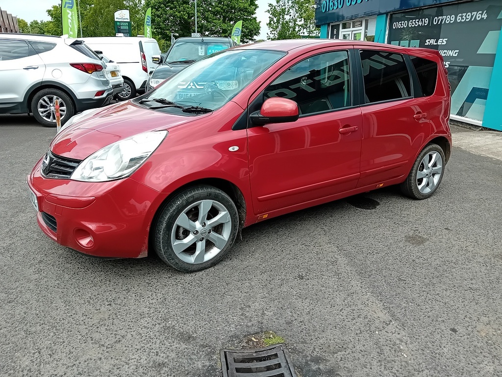 Nissan Note 1.5 Dci Tekna Hatchback Euro 4 Red #5