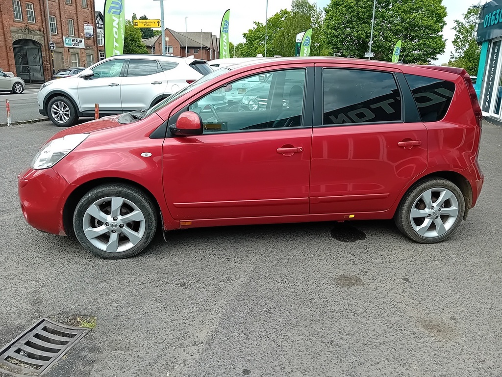 Nissan Note 1.5 Dci Tekna Hatchback Euro 4 Red #6
