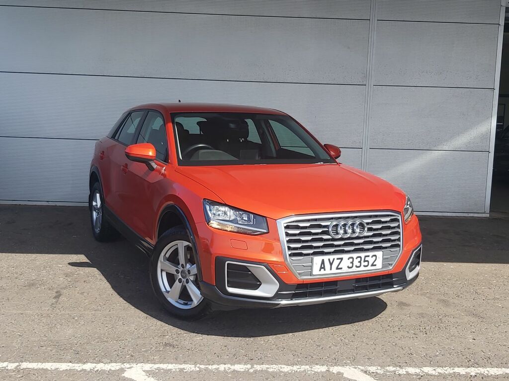 Audi Q2 1.0 Tfsi Sport 115 Bhp Orange