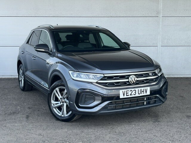Volkswagen T-Roc 2.0 Tdi R Line 150 Bhp 4M Dsg Grey