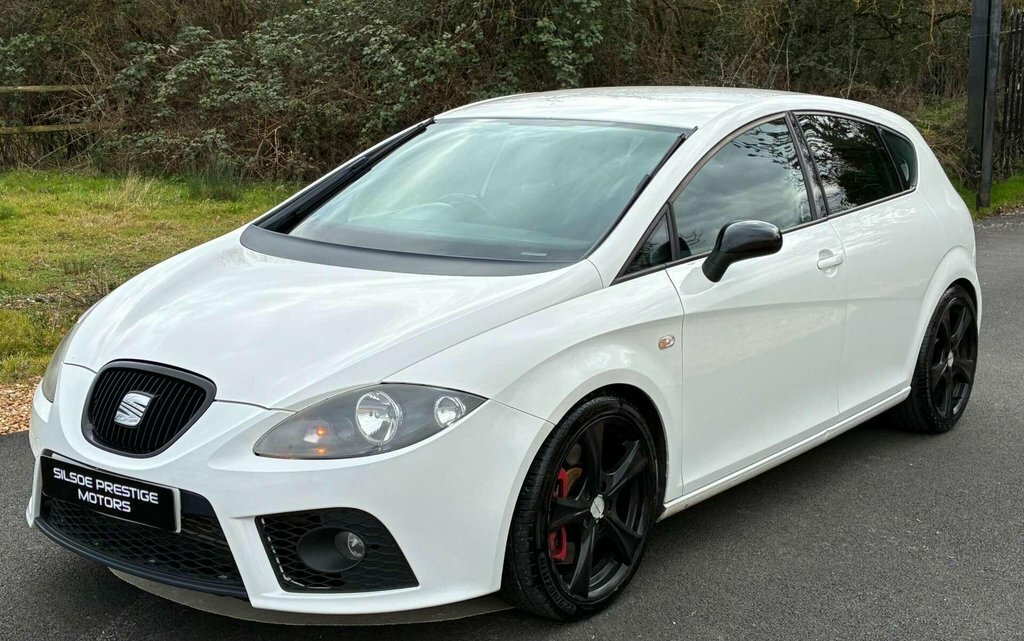 Seat Leon 2.0 Leon Cupra Tsi White #4