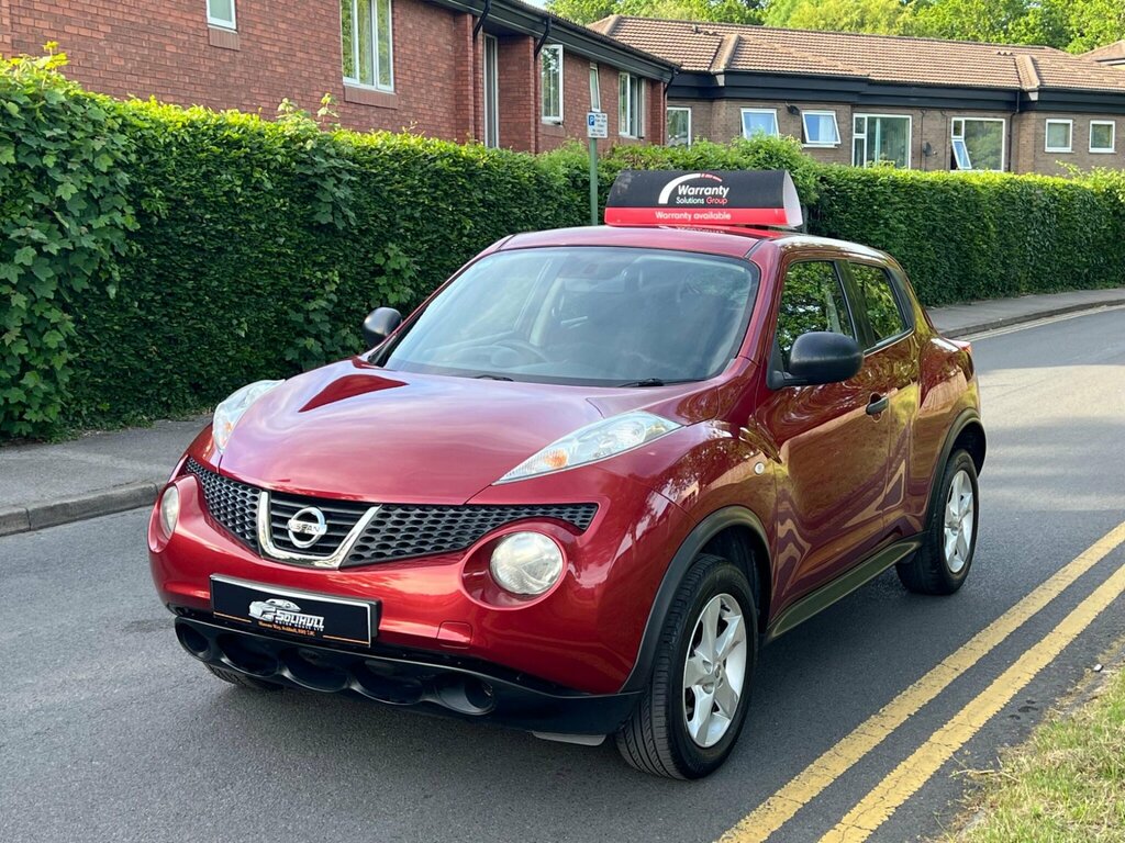 Nissan Juke 1.6 Visia Euro 5 Red #4