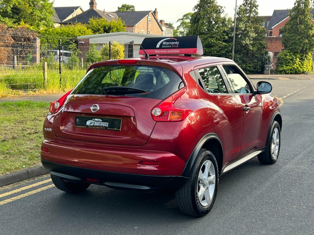 Nissan Juke 1.6 Visia Euro 5 Red #6