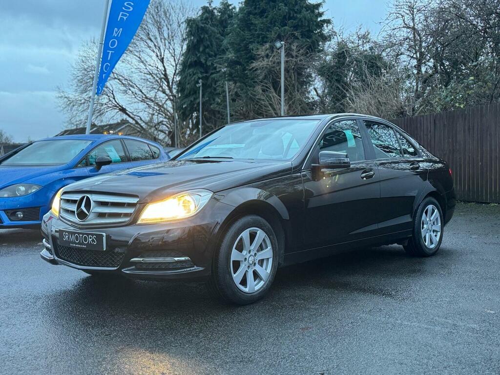 Mercedes-Benz C Class Saloon 2.1 C220 Cdi Blueefficiency Executive Se G- Black #3