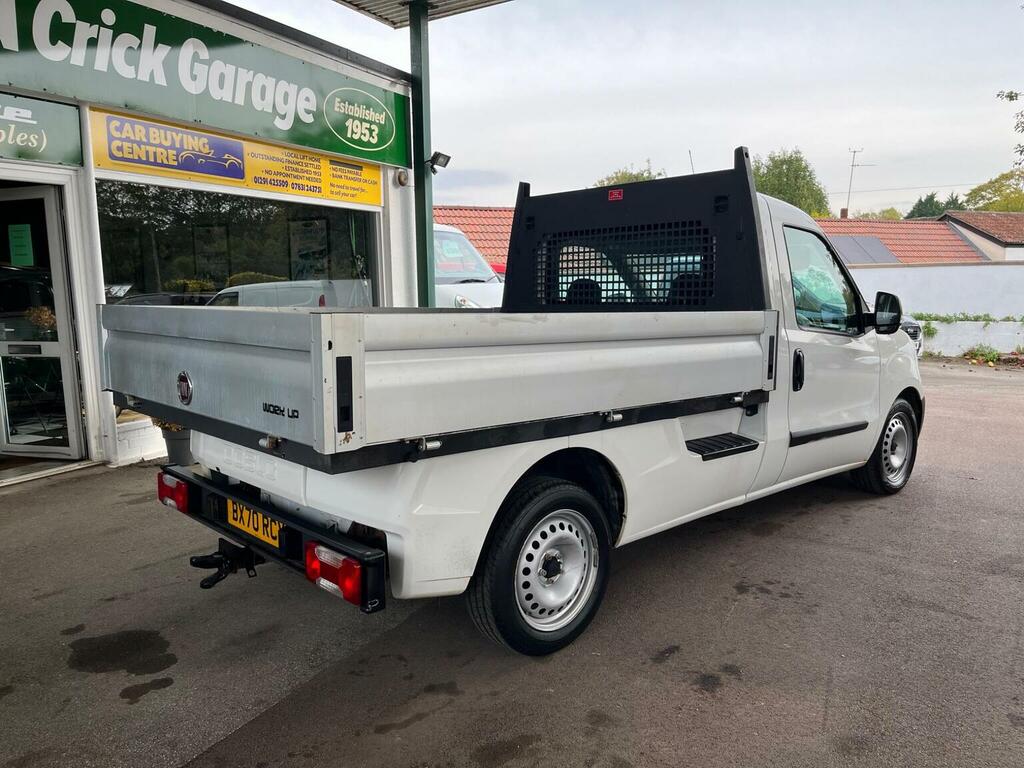 Fiat Doblo Dropside 1.6 Multijetii Work Up L2 Euro 6 Ss White