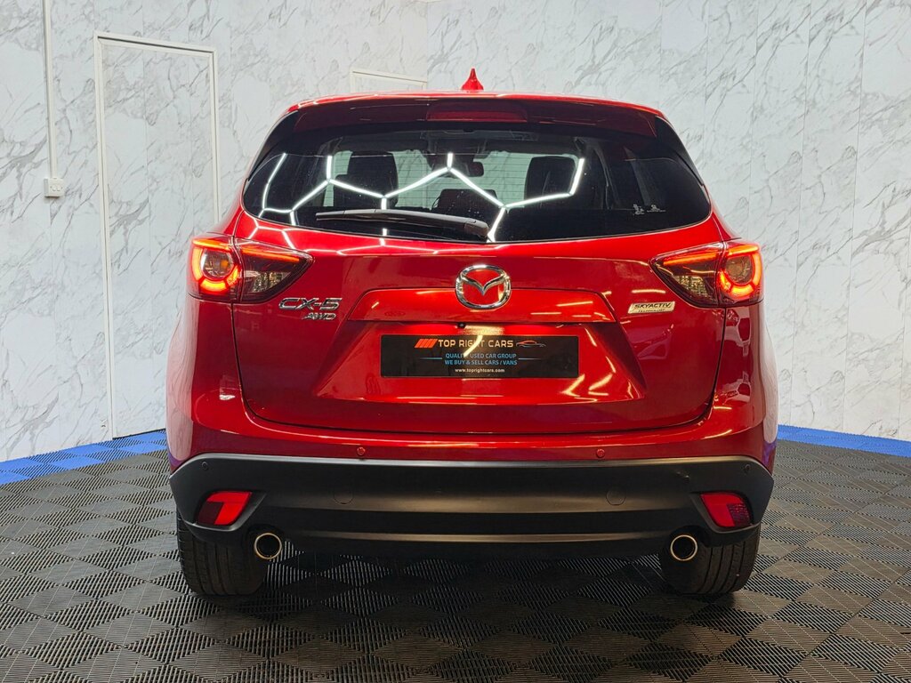 Mazda CX-5 2.2 Skyactiv-d Sport Nav 4Wd Euro 6 Ulez Ss Red #4