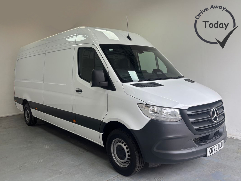 Mercedes-Benz Sprinter 315 Pro L3 H2 Lwb Rwd 2.0L Cdi 3.5T 9G-tronic White