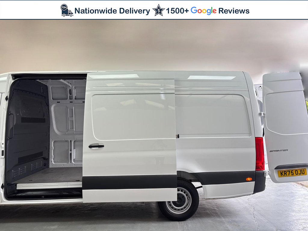 Mercedes-Benz Sprinter 315 Pro L3 H2 Lwb Rwd 2.0L Cdi 3.5T 9G-tronic White #6
