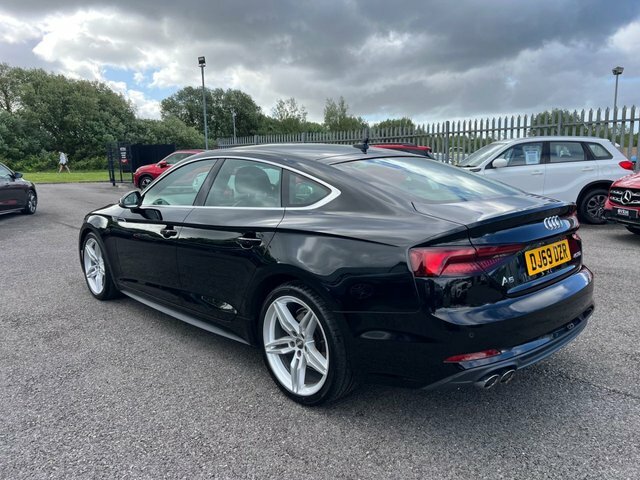 Audi A5 Tdi 40 S Line Black #6