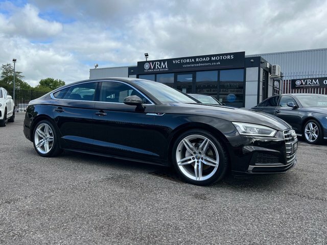 Audi A5 Tdi 40 S Line Black #2