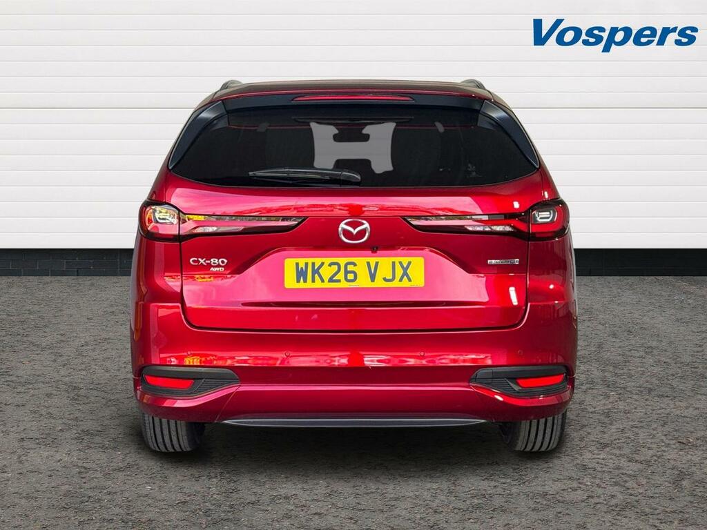 Mazda CX-80 2.5 Phev Homura Plus Awd Convdappan Red #6