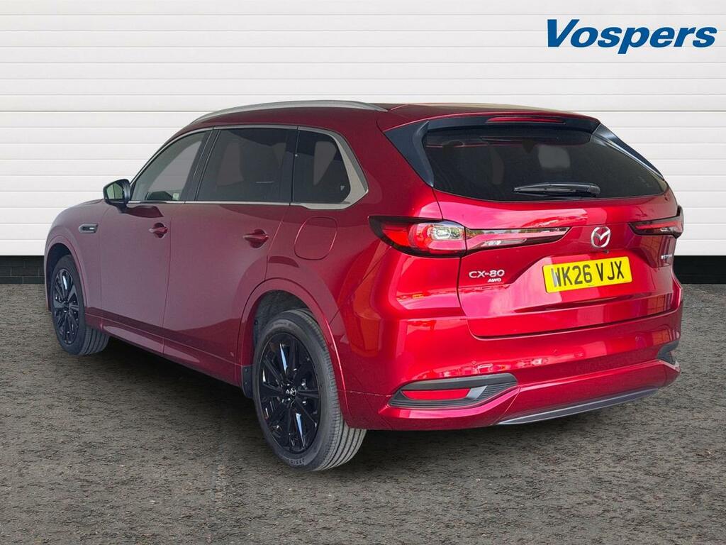 Mazda CX-80 2.5 Phev Homura Plus Awd Convdappan Red #5
