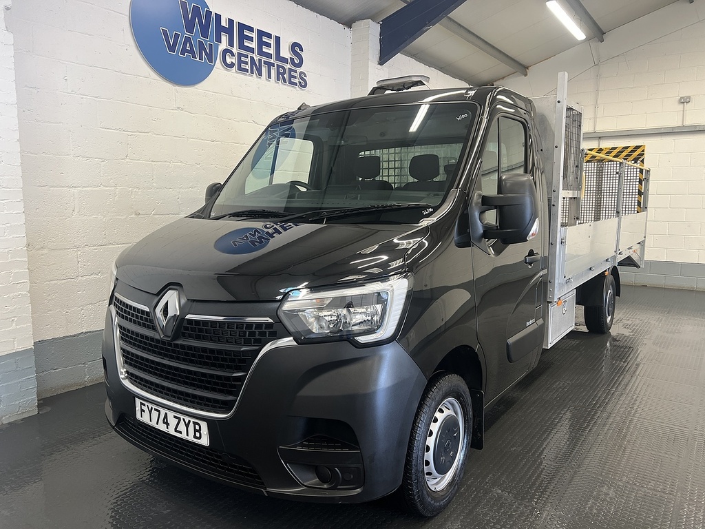 Renault Master Dci Energy 35 Start 2.3 Dropside Beavertail Ma Black