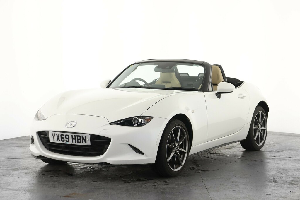 Mazda MX-5 2.0 184 Gt Sport Nav White #6