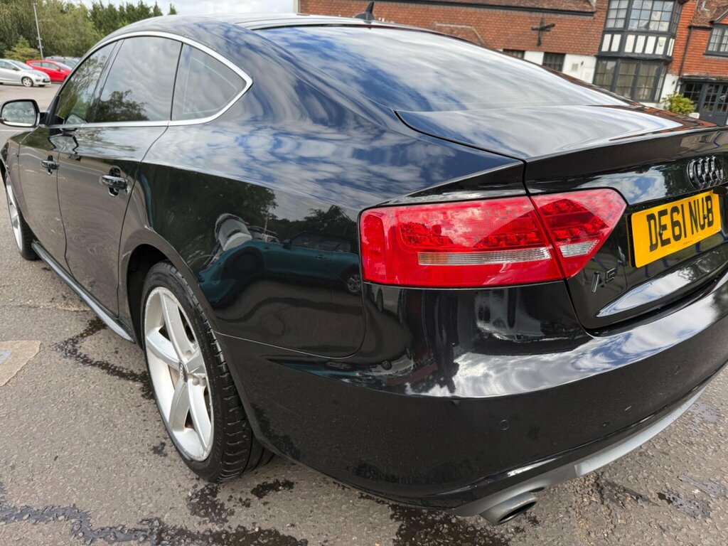 Audi A5 2.0 Tfsi S Line Sportback S Tronic Quattro Euro 5 Black #4