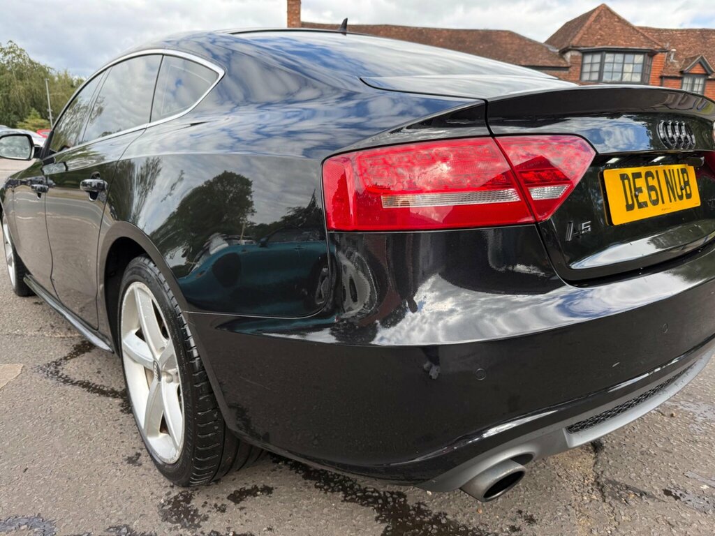 Audi A5 2.0 Tfsi S Line Sportback S Tronic Quattro Euro 5 Black #6