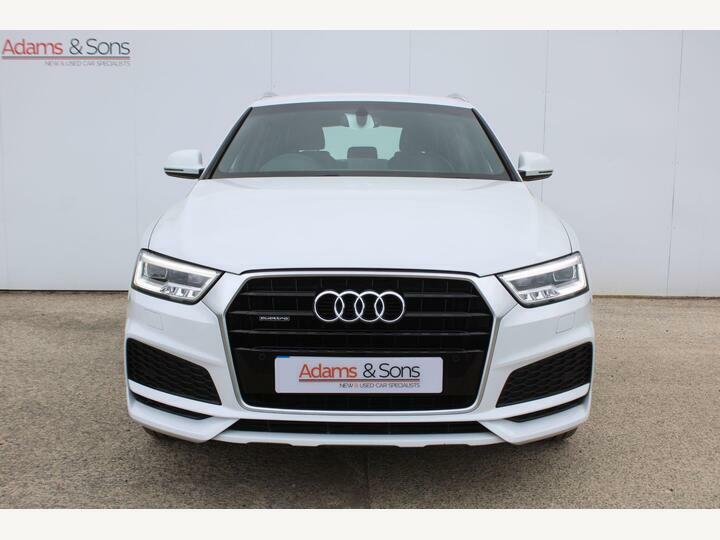 Audi Q3 2.0 Tdi S Line Edition S Tronic Quattro Euro 6 S White #3