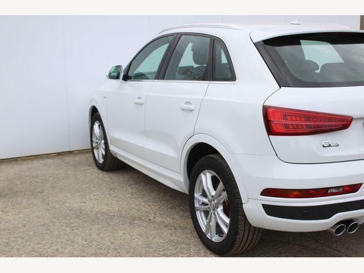 Audi Q3 2.0 Tdi S Line Edition S Tronic Quattro Euro 6 S White #6