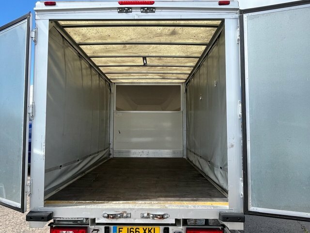 Ford Transit Custom Tdci 350 Curtainsider Silver #6