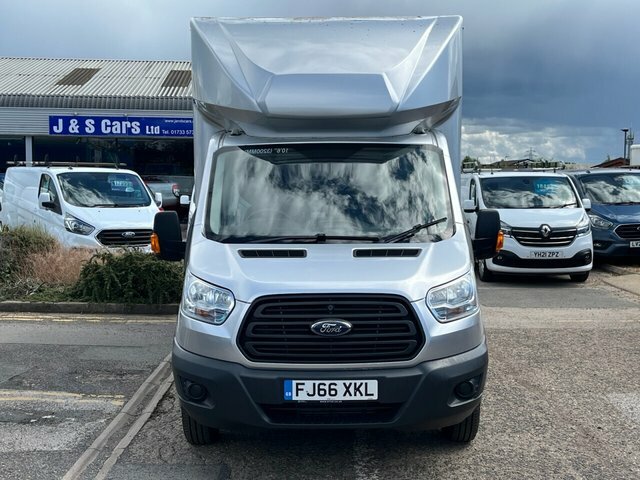 Ford Transit Custom Tdci 350 Curtainsider Silver #2