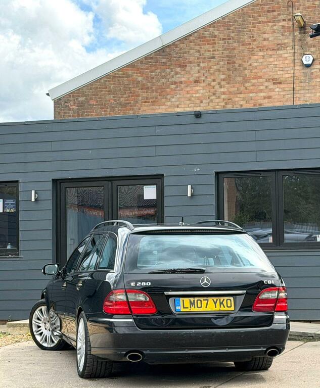 Mercedes-Benz E Class 3.0 E280 Cdi Sport G-tronic Black #4