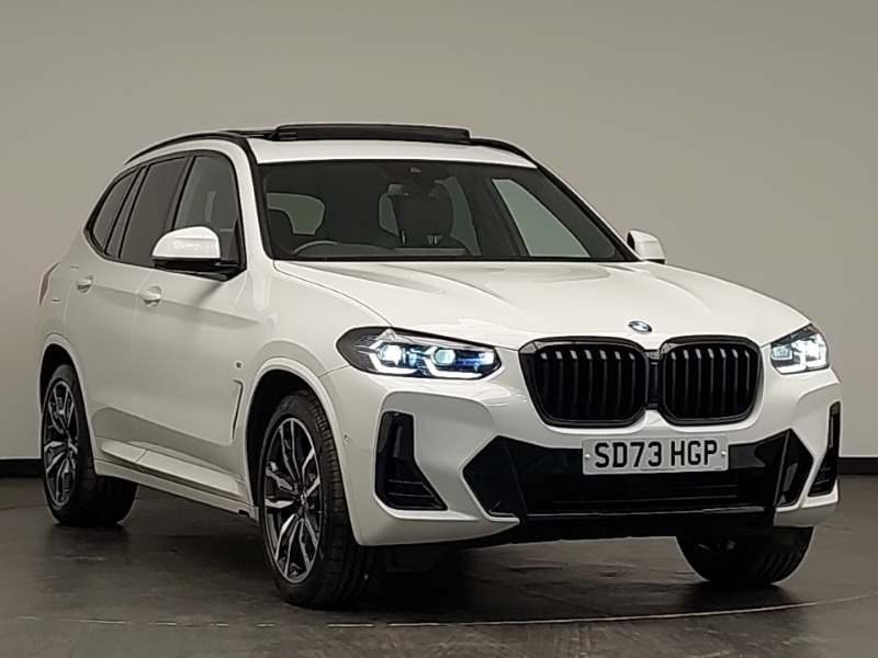 BMW X3 Xdrive20d Mht M Sport Step White