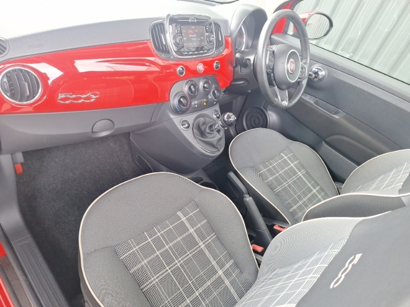 Fiat 500C 1.2 Lounge Red #5