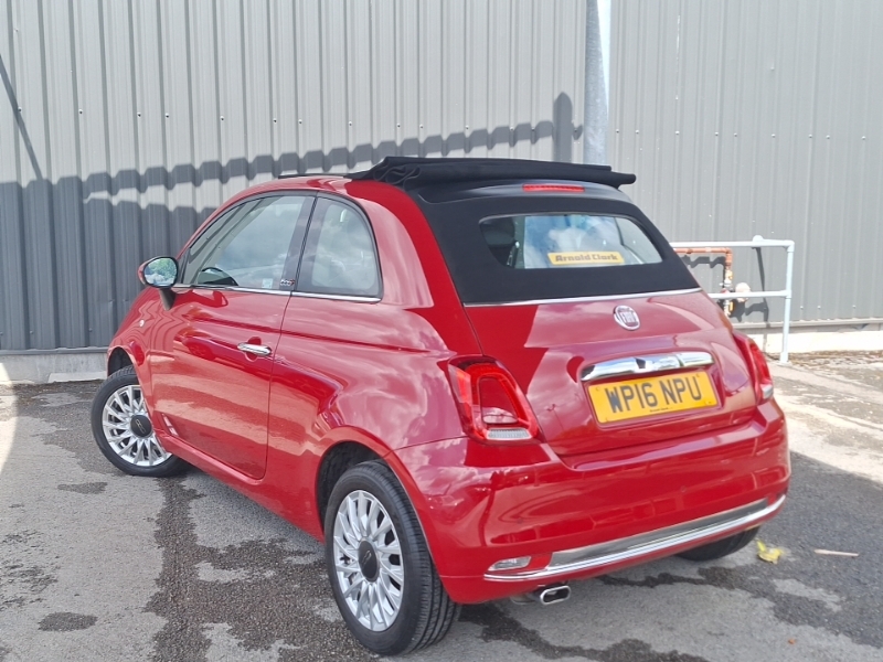 Fiat 500C 1.2 Lounge Red #2
